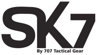 SK7 BY 707 TACTICAL GEAR logo