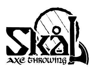 SKAL AXE THROWING logo
