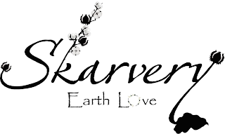SKARVERY EARTH LOVE logo