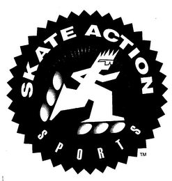 SKATE ACTION SPORTS logo