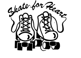 SKATE FOR HEART logo