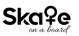 SKATE ON A BOARD logo