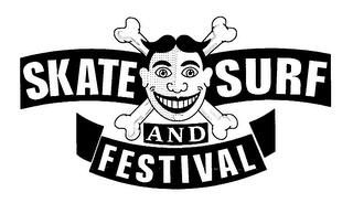 SKATE SURF AND FESTIVAL logo