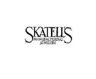 SKATELL'S MANUFACTURING JEWELERS logo