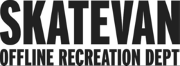 SKATEVAN OFFLINE RECREATION DEPT logo