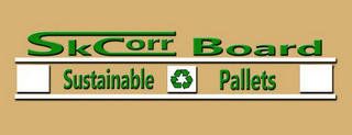 SKCORR BOARD SUSTAINABLE PALLETS logo