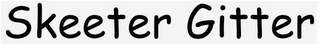 SKEETER GITTER logo