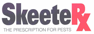 SKEETERX THE PRESCRIPTION FOR PESTS logo