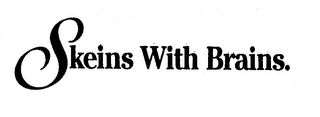 SKEINS WITH BRAINS. logo