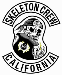SKELETON CREW MC CALIFORNIA logo