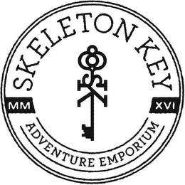 SKELETON KEY ADVENTURE EMPORIUM MM XVI logo