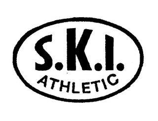 S.K.I ATHLETIC logo