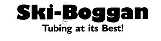 SKI-BOGGAN TUBING AT ITS BEST! logo