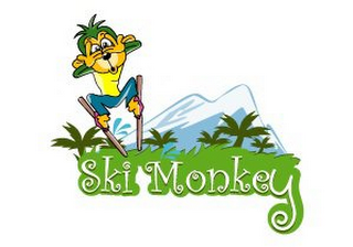 SKI MONKEY logo
