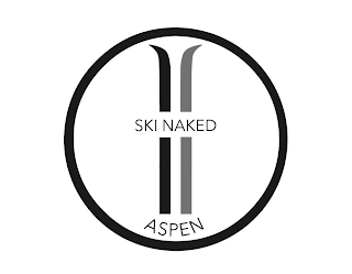 SKI NAKED ASPEN logo