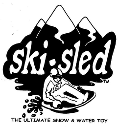 SKI-SLED THE ULTIMATE SNOW & WATER TOY logo