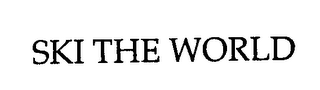 SKI THE WORLD logo