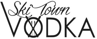 SKI TOWN VODKA logo