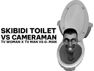 SKIBIDI TOILET VS CAMERAMAN TV WOMAN X TV MAN VS G-MAN logo