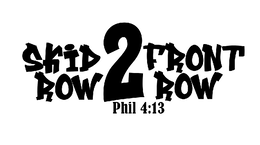 SKID ROW 2 FRONT ROW PHIL 4:13 logo