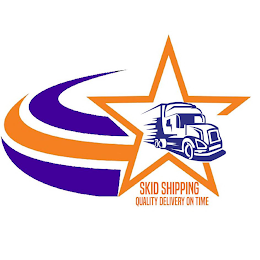SKID SHIPPING QUALITY DELIVERY ON TIME logo