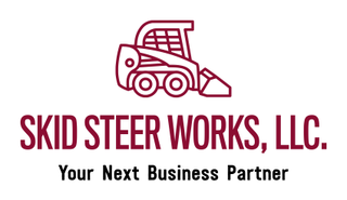 SKID STEER WORKS, LLC. YOUR NEXT BUSINESS PARTNER logo