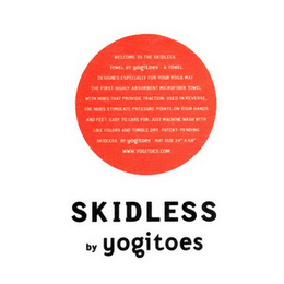 SKIDLESS BY YOGITOES logo