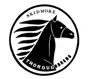 SKIDMORE THOROUGHBREDS logo