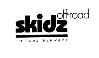 SKIDZ OFF-ROAD SERIOUS EYEWEAR logo