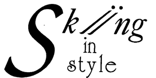 SKIING IN STYLE logo