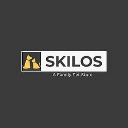 SKILOS A FAMILY PET STORE logo