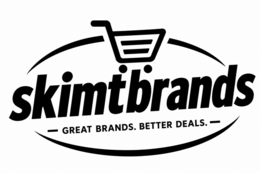 SKIMTBRANDS GREAT BRANDS. BETTER DEALS. logo