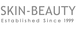 SKIN-BEAUTY ESTABLISHED SINCE 1999 logo