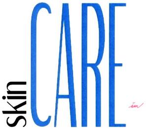 SKIN CARE IN logo