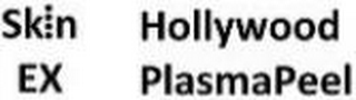 SKIN EX HOLLYWOOD PLASMAPEEL logo