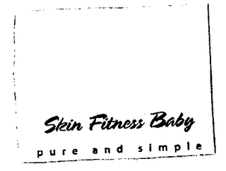 SKIN FITNESS BABY PURE AND SIMPLE logo