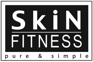 SKIN FITNESS PURE & SIMPLE logo