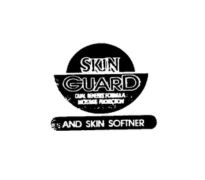 SKIN GUARD DUAL BENEFITS FORMULA MOISTURE PROTECTION AND SKIN SOFTNER logo