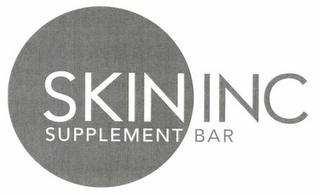 SKIN INC SUPPLEMENT BAR logo