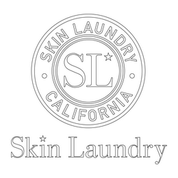 SKIN LAUNDRY SL CALIFORNIA logo