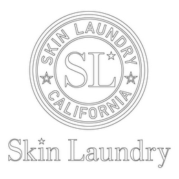 SKIN LAUNDRY SL CALIFORNIA SKIN LAUNDRY logo