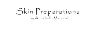 SKIN PREPARATIONS BY ANNABELLE MACNEAL logo