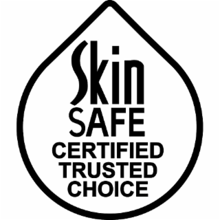SKIN SAFE CERTIFIED TRUSTED CHOICE logo