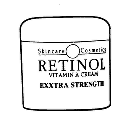 SKINCARE COSMETICS RETINOL VITAMIN A CREAM EXXTRA STRENGTH logo