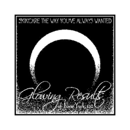 SKINCARE THE WAY YOU'VE ALWAYS WANTED. GLOWING RESULTS OF NEW YORK, LLC logo