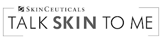 SKINCEUTICALS TALK SKIN TO ME logo