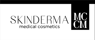 SKINDERMA MEDICAL COSMETICS MC CM logo