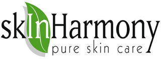 SKINHARMONY PURE SKIN CARE logo