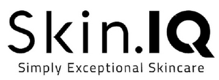 SKIN.IQ SIMPLY EXCEPTIONAL SKINCARE logo