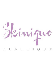 SKINIQUE BEAUTIQUE logo